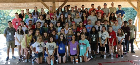 The 2017 Incoming Student Retreat at Camp Hopewell